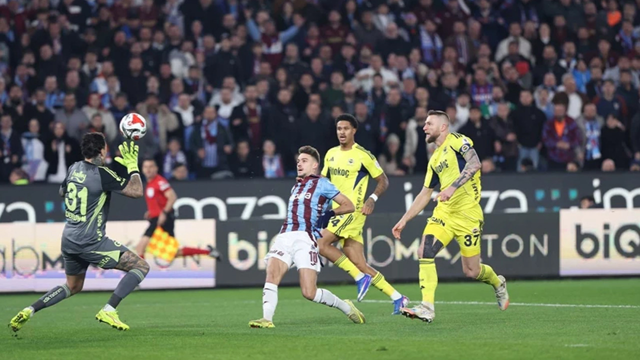 Trabzonspor-Fenerbahçe derbisinde yıllar sonra bir ilk yaşandı