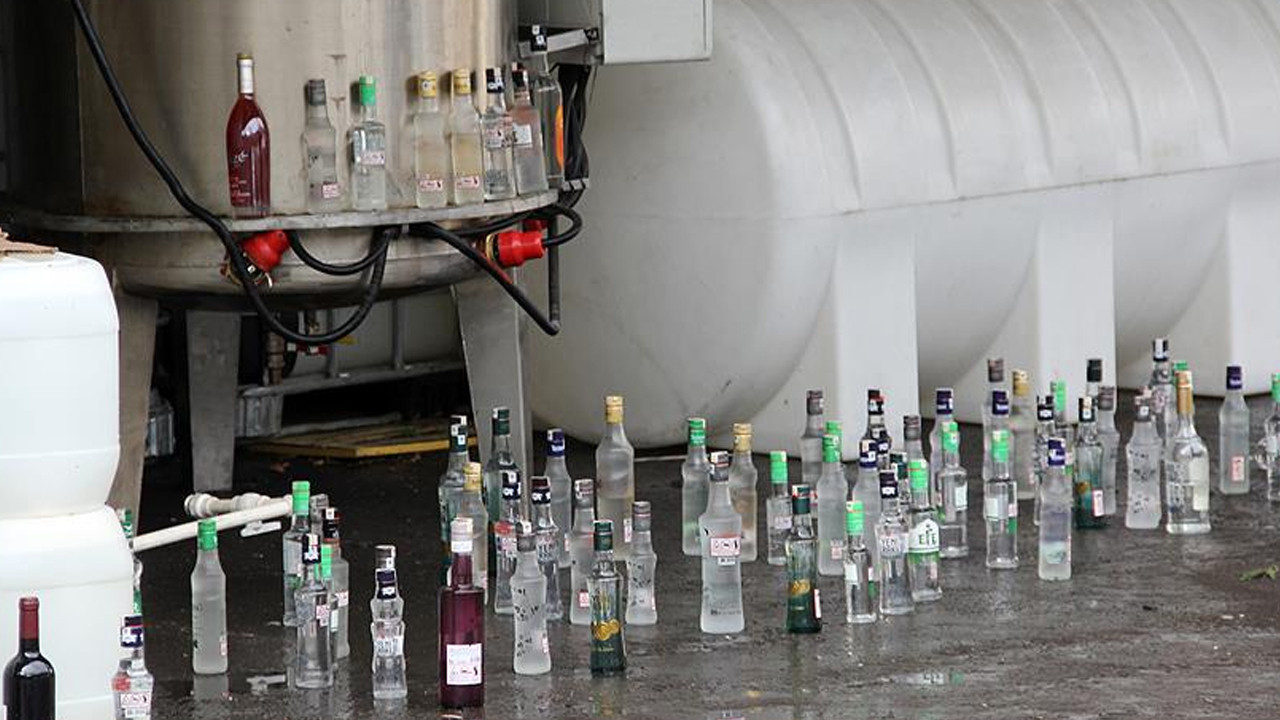 Adana’da binlerce litre kaçak alkol ele geçirildi