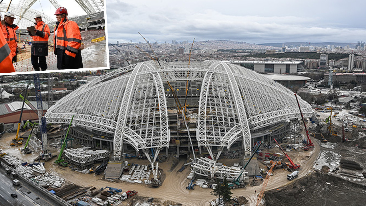 Başkent'te dev spor kampüsü yükseliyor