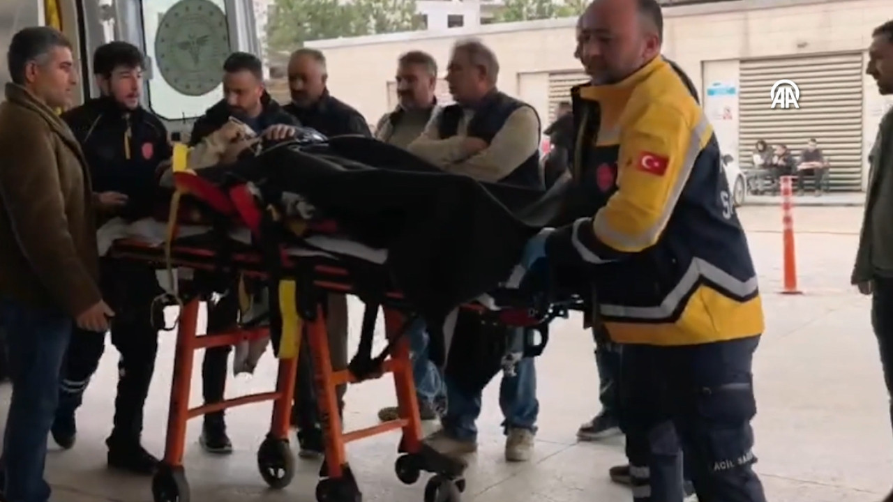 Elektrik akımına kapılan işçi 2. kattan düştü