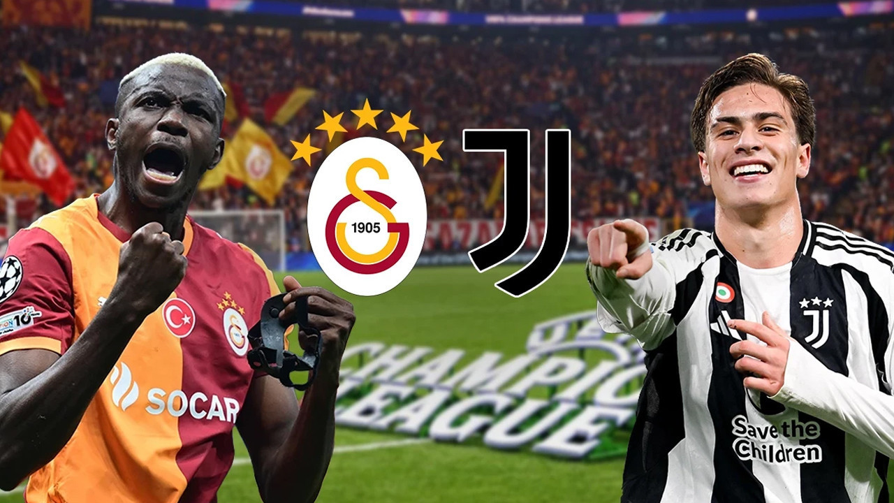 Galatasaray yarın evinde Juventus'u ağırlayacak
