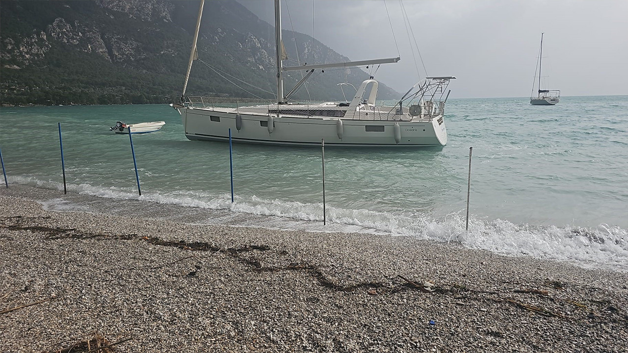 Muğla'da fırtına ve sağanak hayatı olumsuz etkiledi