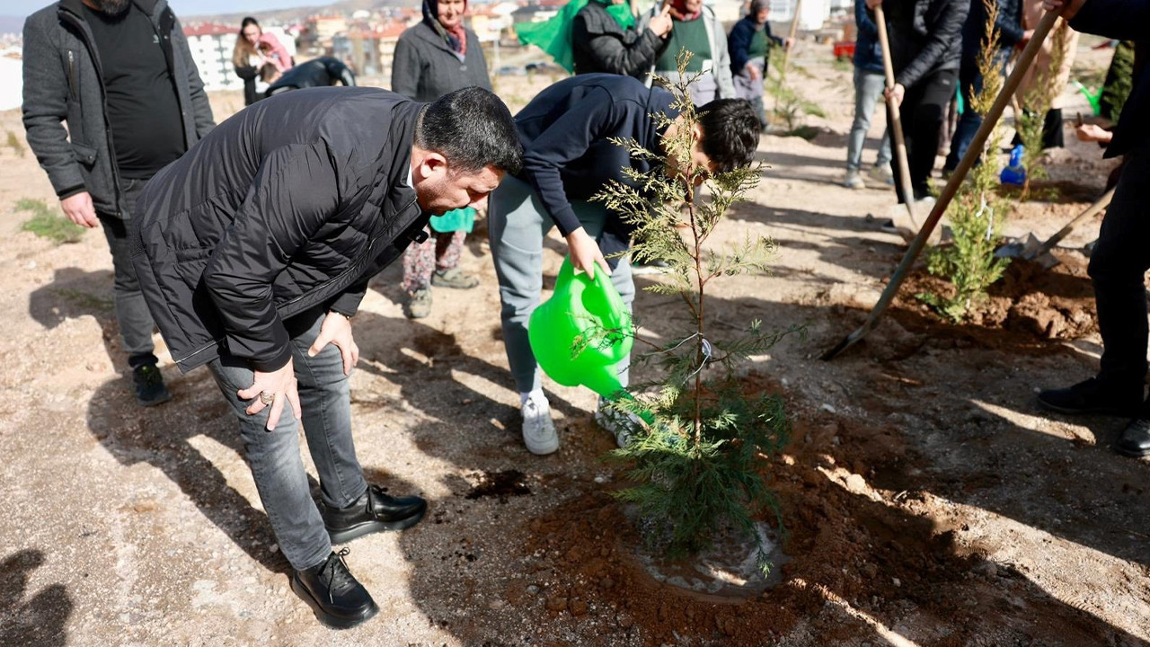Nevşehir’de Hatıra Ormanı: Binlerce fidan gelecek için toprakla buluştu