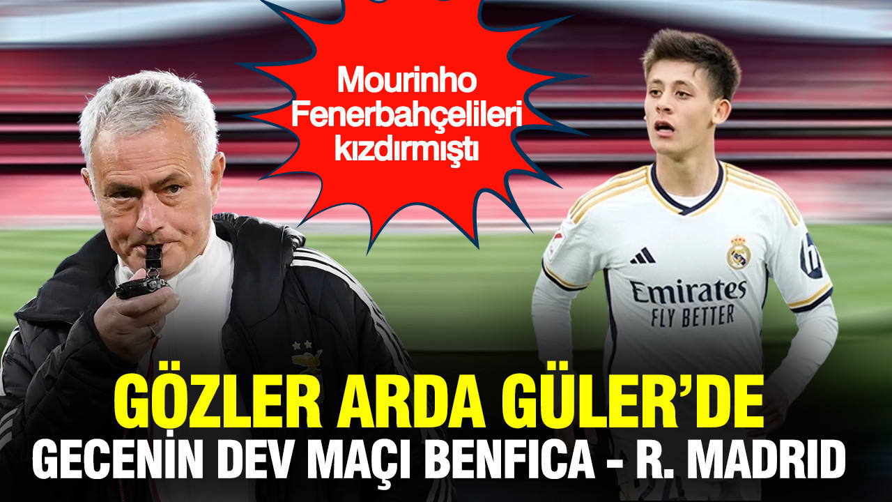 Mourinho, Fenerbahçelileri kızdırdı: Gözler Arda Güler'e çevrildi