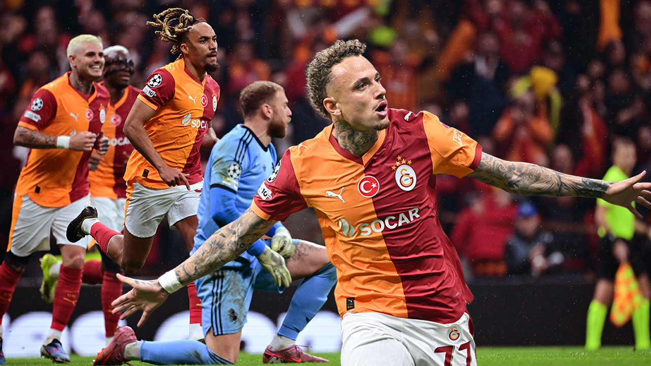 Galatasaray Şampiyonlar Ligi tarihine geçti: Juventus'a 5 gol atan ilk takım oldu