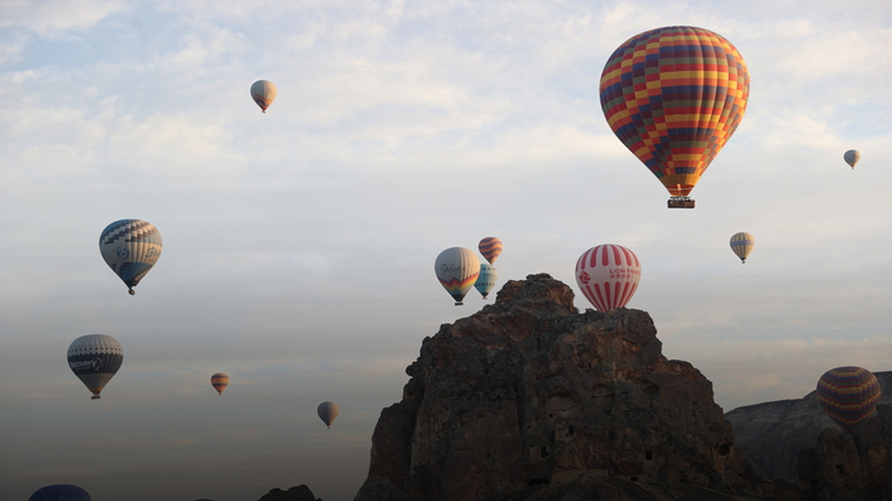 Kapadokya’da ziyaretçi patlaması: 4 milyon 523 bin