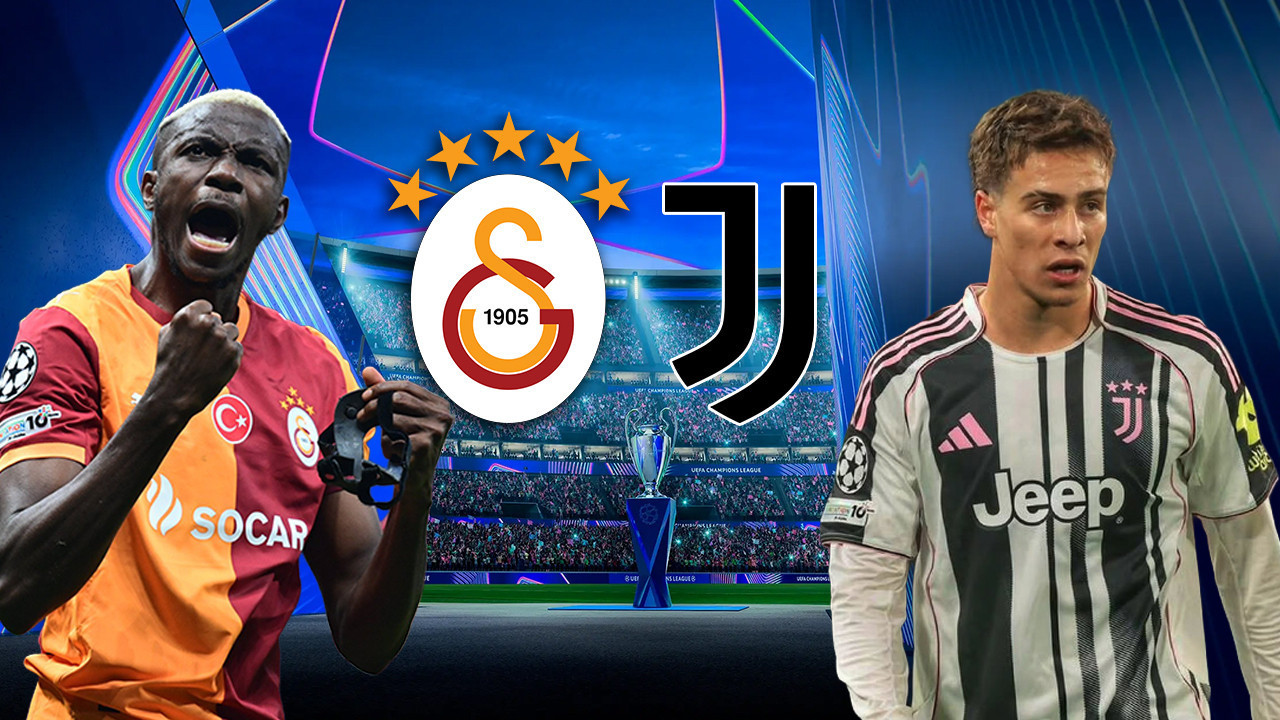 Şampiyonlar Ligi'nde dev randevu: Galatasaray-Juventus