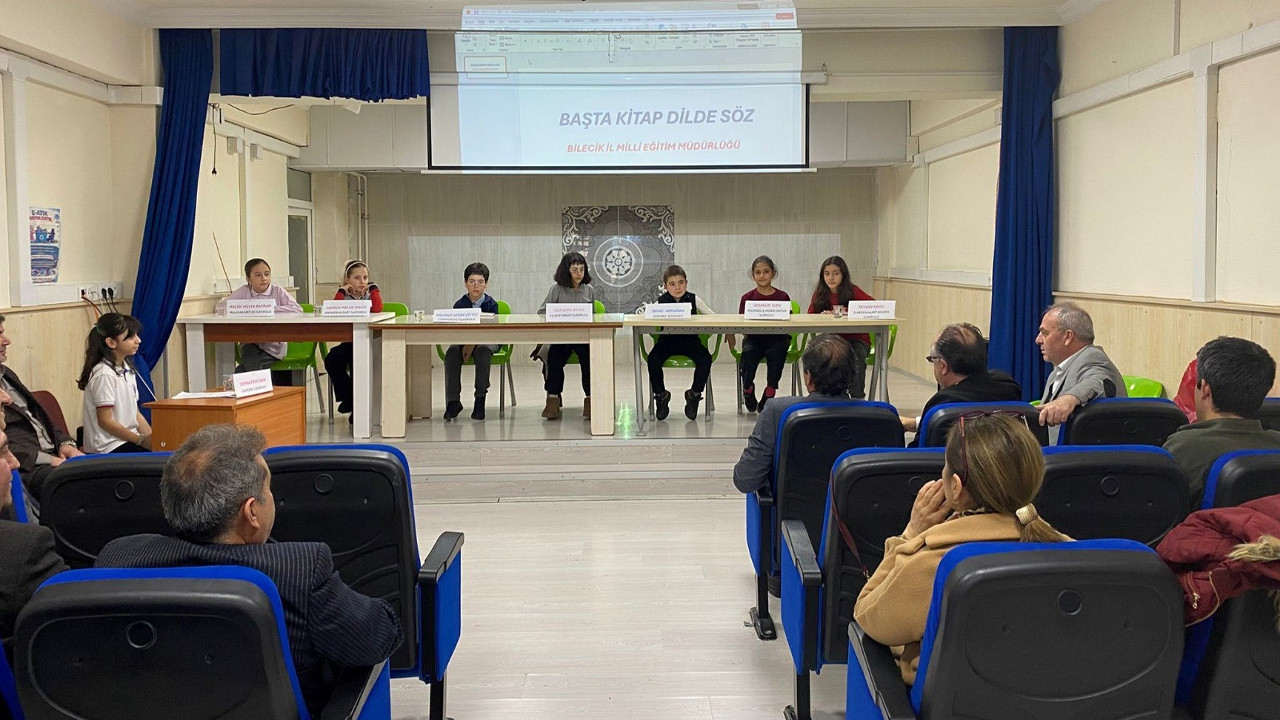 Bilecik’te Atatürk İlkokulu öğrencileri tarafından panel düzenlendi