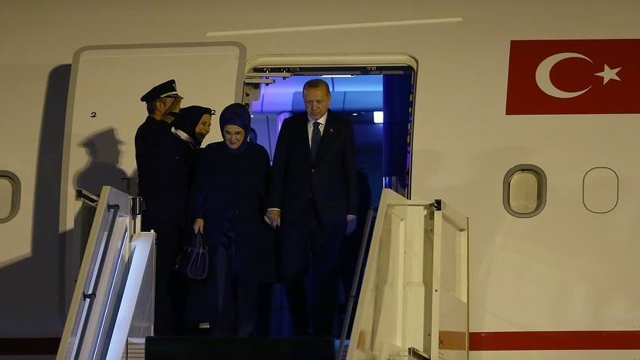 Cumhurbaşkanı Erdoğan yurda döndü