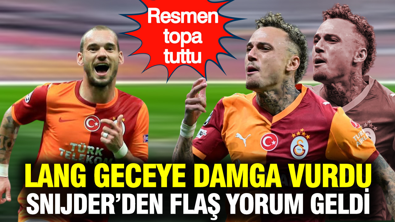 Juventus'a karşı şov yapmıştı: Snijder'in, Noa Lang sözleri şaşırttı