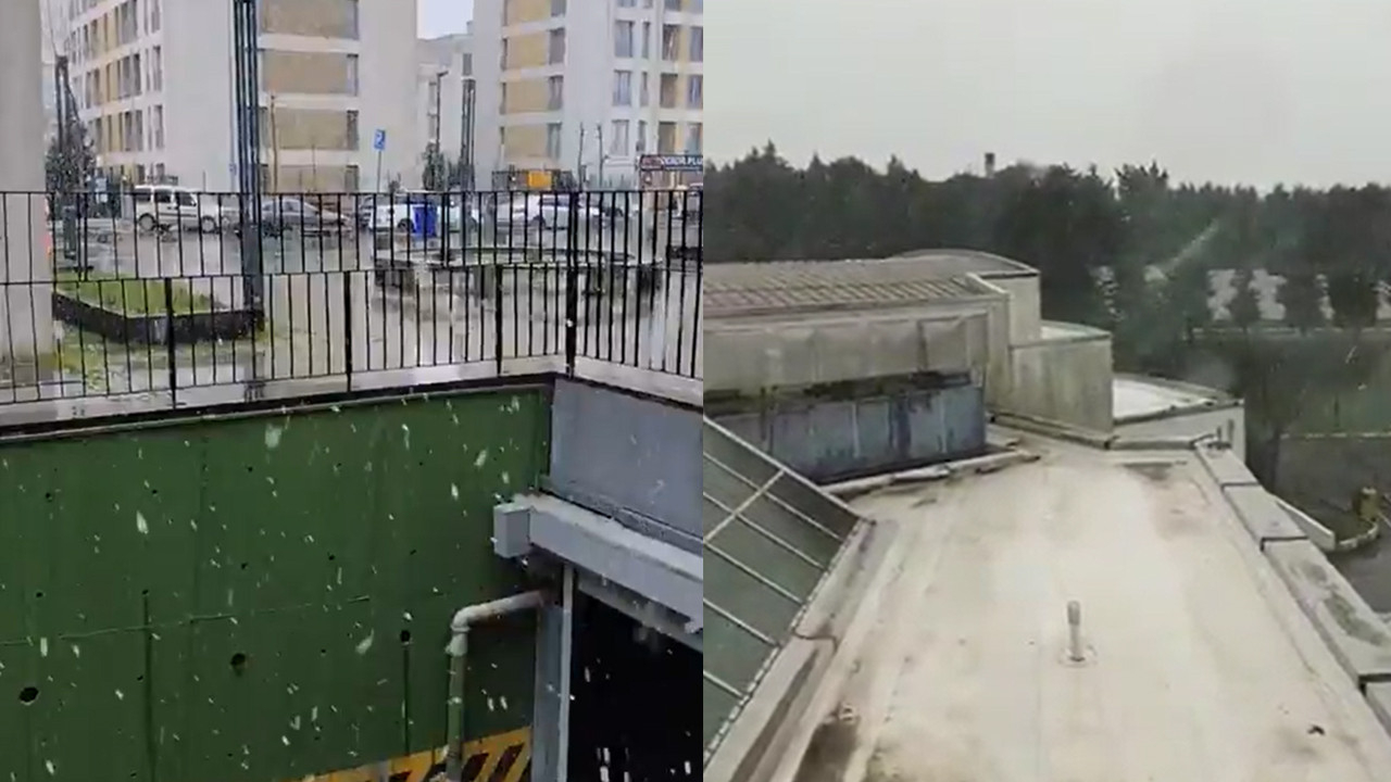 İstanbul’da kar yağışı başladı