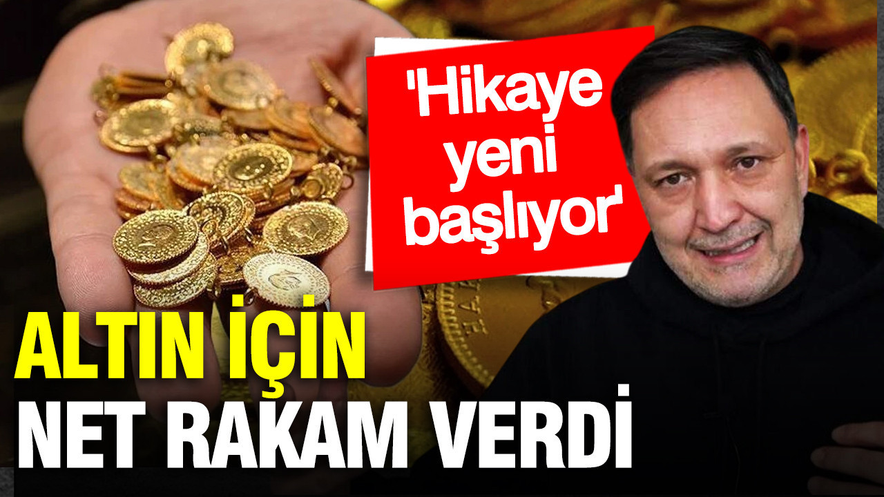 Selçuk Geçer altın için net rakam verdi: Hikaye daha yeni başlıyor