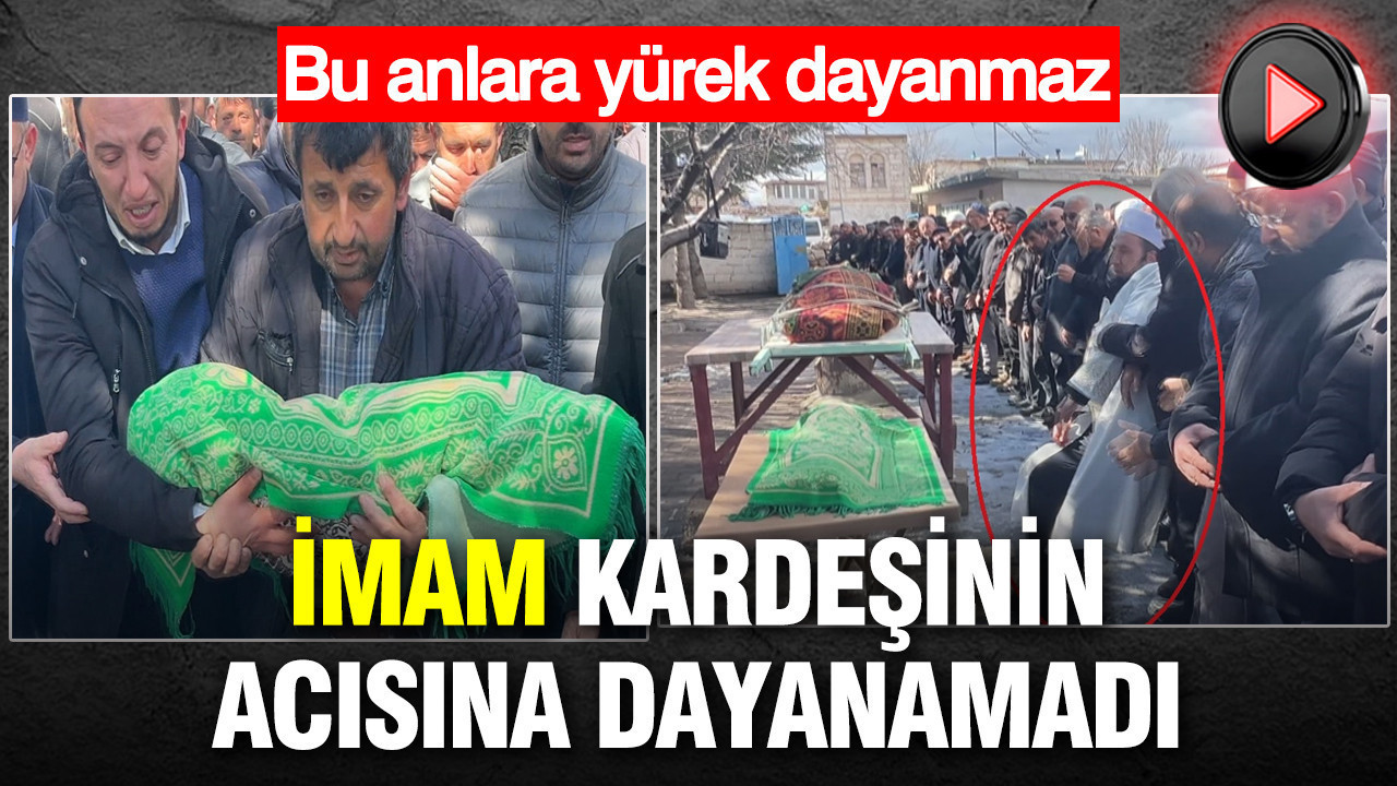 Bu anlara yürek dayanmaz: İmam kardeşinin acısına dayanamadı: Dede tabutu kimseye vermedi