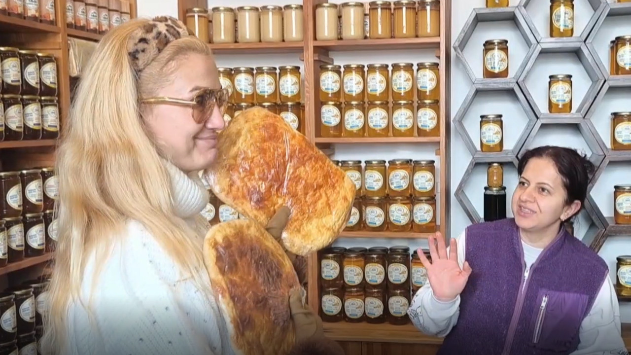 Eski manken Tuğba Özay, hem alışveriş hem de tatil yaptı: Yöresel ürünlere bayıldı