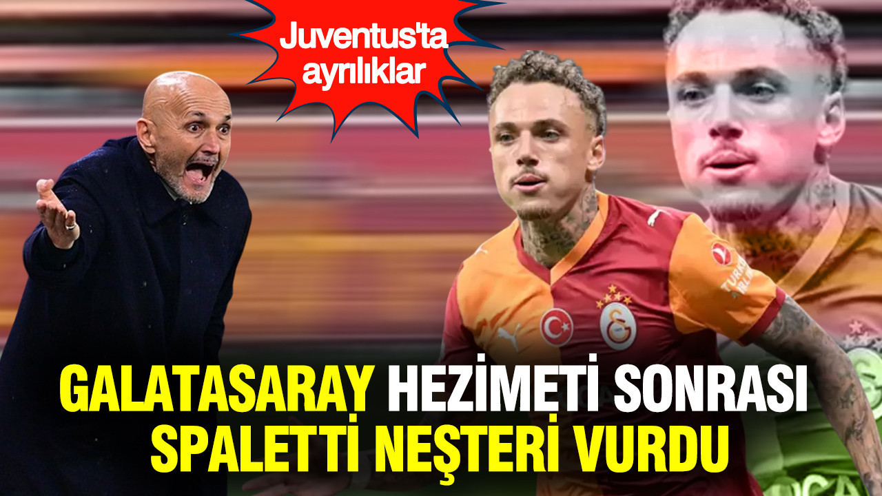 Galatasaray hezimeti sonrası Spaletti neşteri vurdu: Ayrılıklar geliyor