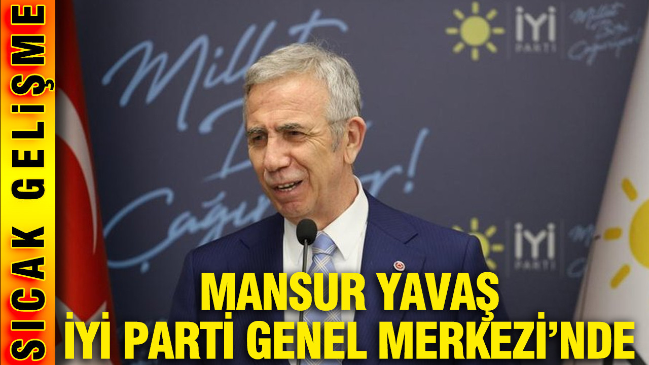 Mansur Yavaş'tan Müsavat Dervişoğlu'na ziyaret