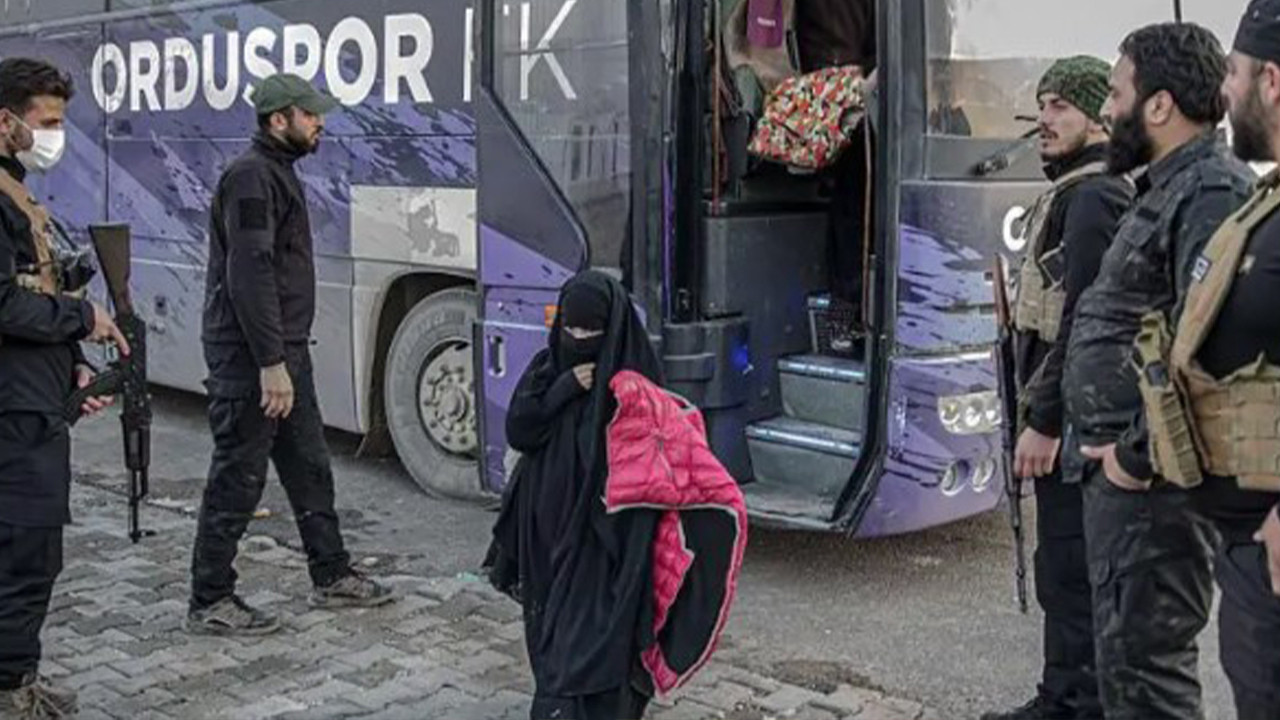 Orduspor otobüsü bir kez daha Suriye'de görüntülendi