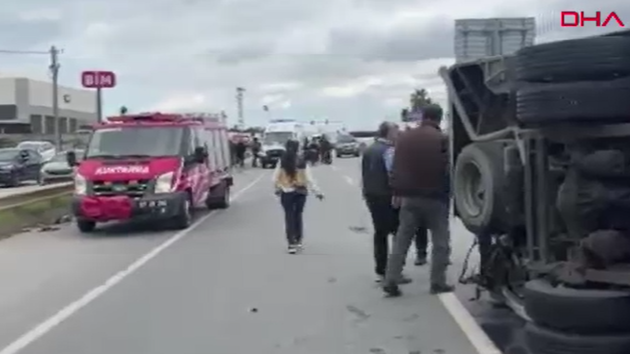 Antalya'da kaza: 7 yaralı