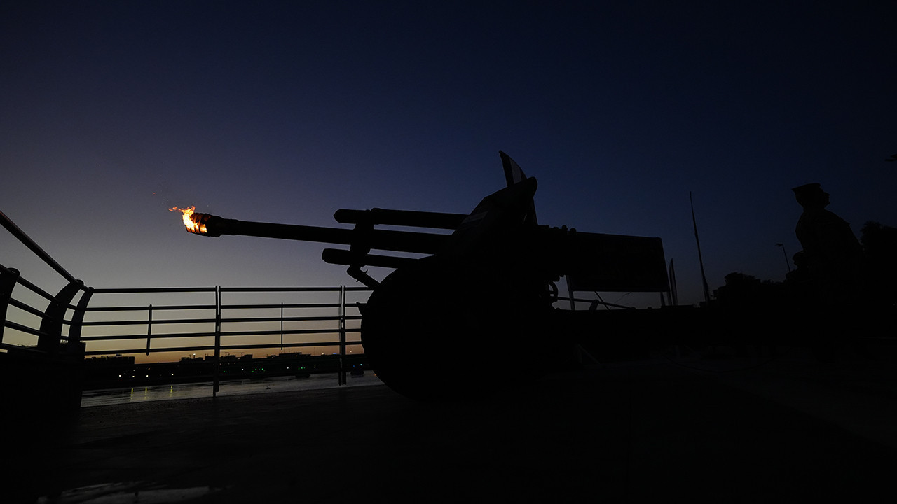 Osmanlı mirası canlandı: Bağdat'ta top sesine hasret bitti