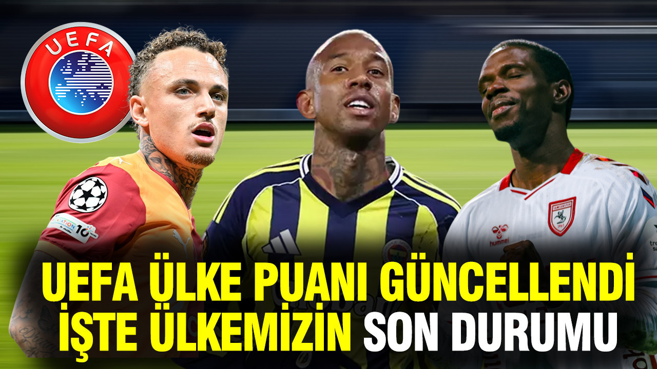 UEFA ülke puanı güncellendi: İşte ülkemizin son durumu