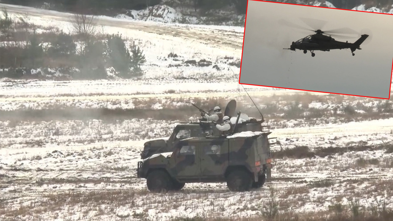 Dünyanın gözü bu tatbikattaydı: Çelik pençe Almanya’da indi