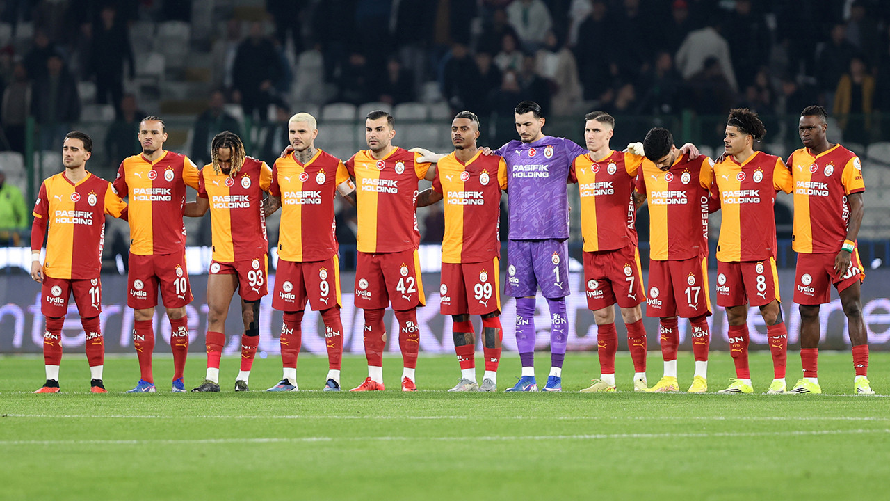 Galatasaray'da Sara ve Uğurcan Konyaspor'un maç sonu hakkını teslim etti
