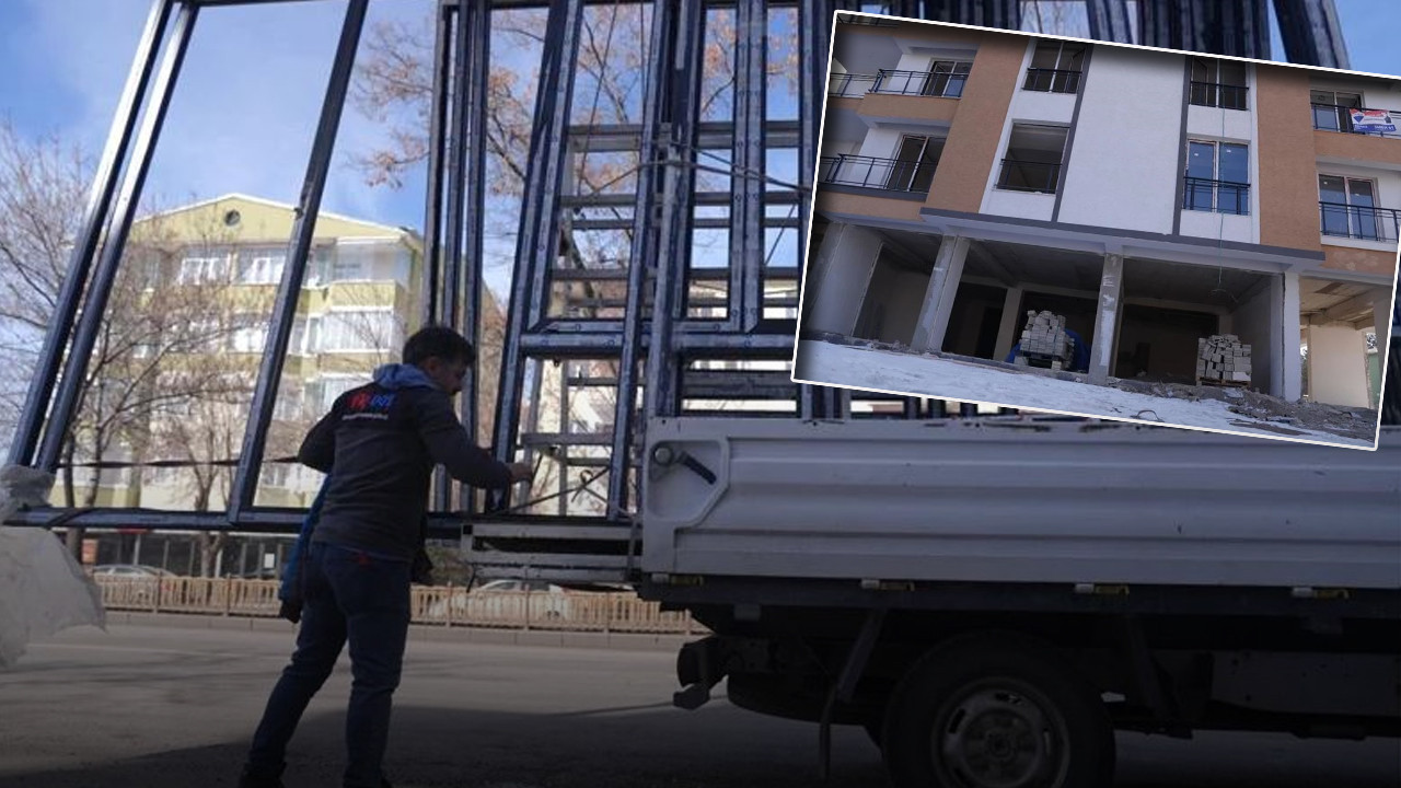 Parasını alamayan esnaf şalteri indirdi: Taktığı ne varsa söktü götürdü