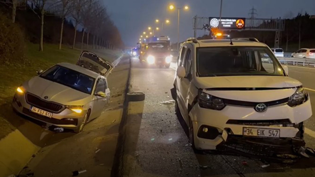 Başakşehir'de feci kaza: 5 yaralı var