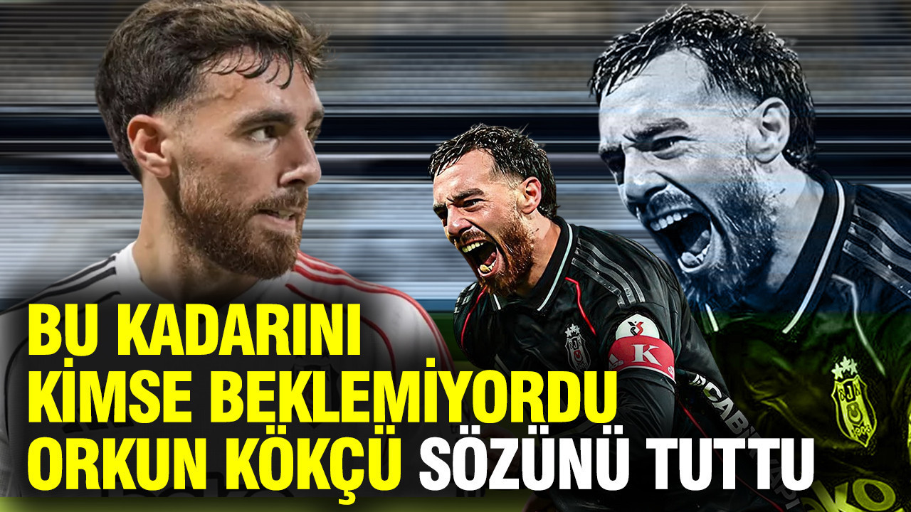 Bu kadarını kimse beklemiyordu: Orkun Kökçü sözünü tuttu...