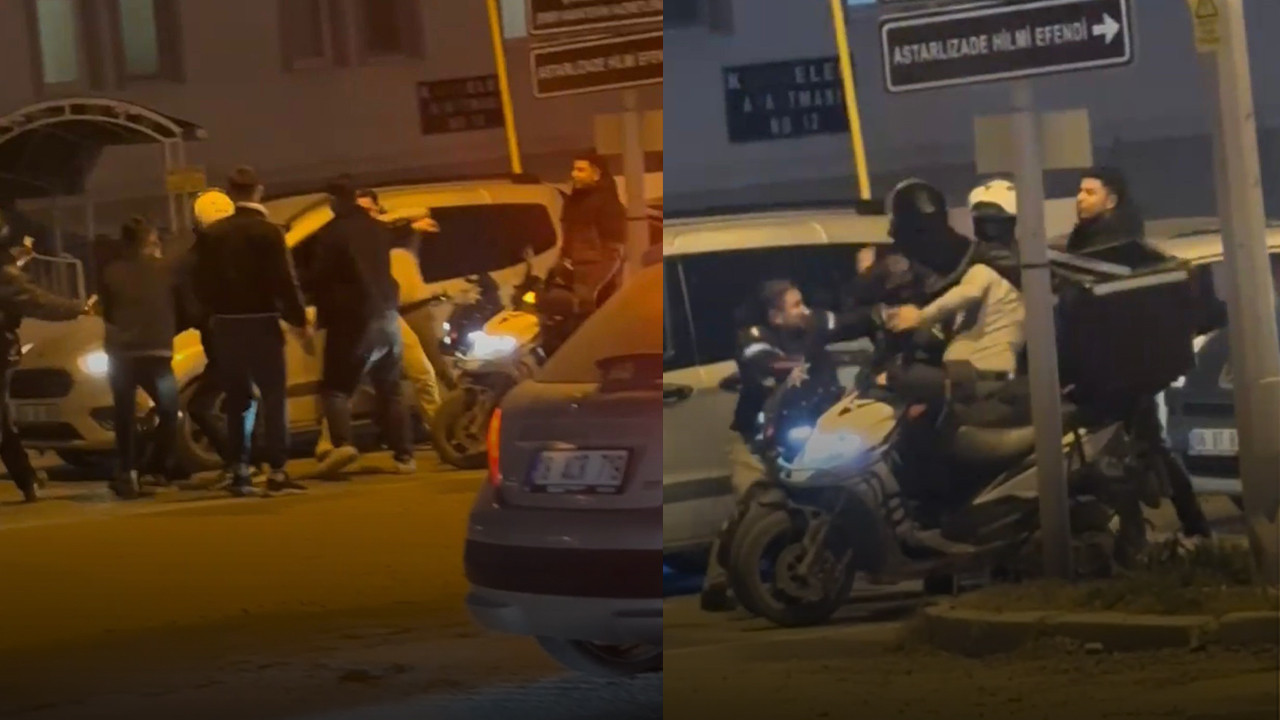 Çankırı’da trafikte kavga: Yumruk ve tekmeler havada uçuştu