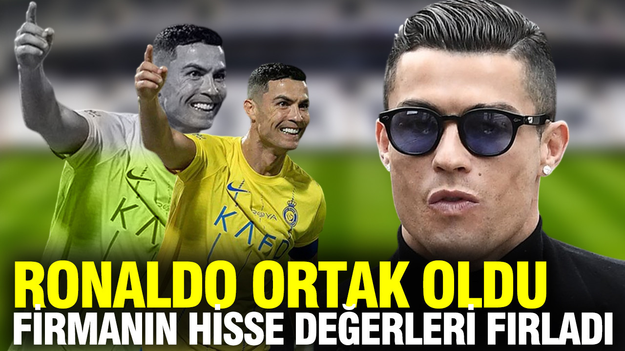 Ronaldo, Herbalife ile ortaklık yaparak hisse değerlerini arttırdı