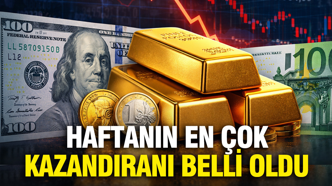 Haftanın en çok kazandıran yatırım araçları belli oldu: Bu hafta en çok ne kazandırdı?
