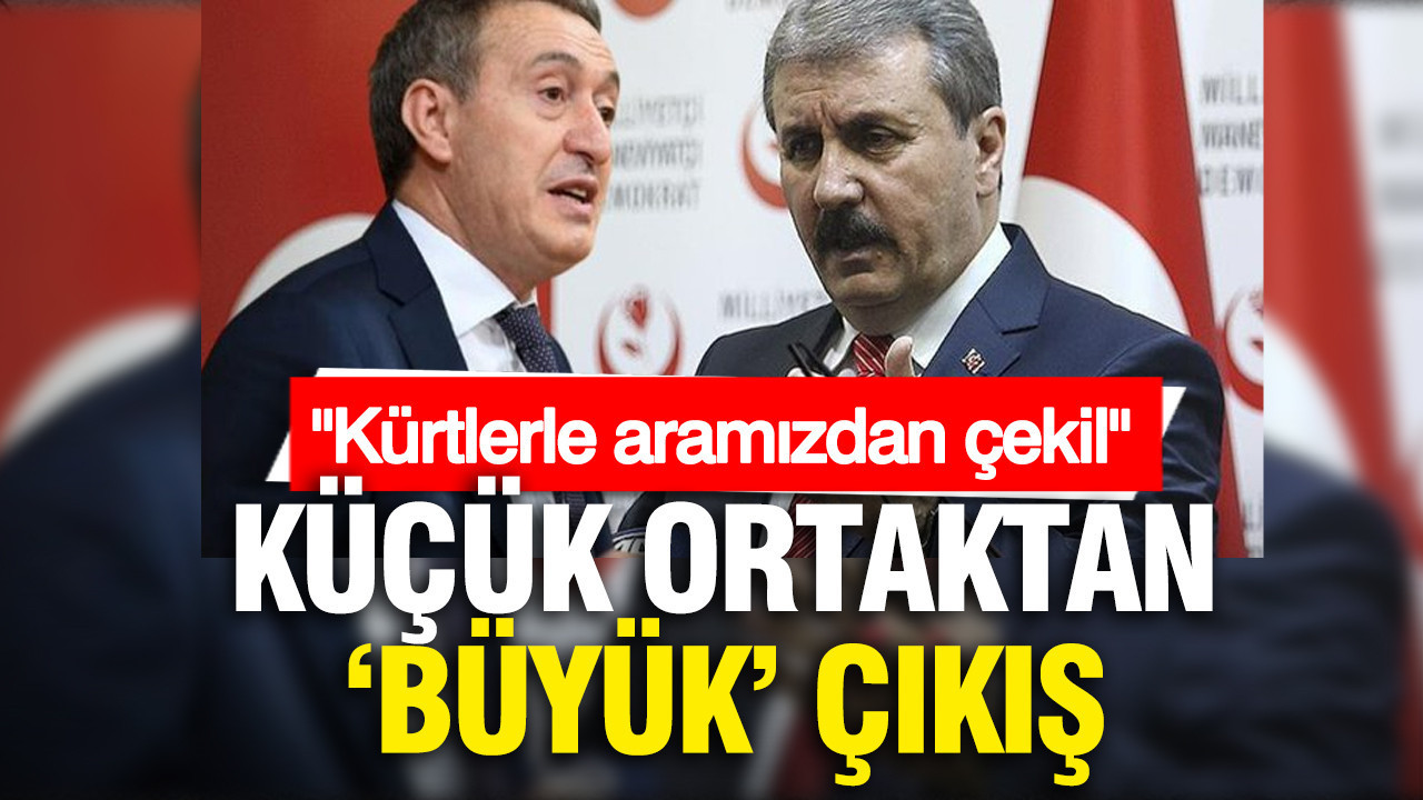 Mustafa Destici "Kürtler kardeşimizdir" dedi, DEM'li Bakırhan'a çıkıştı