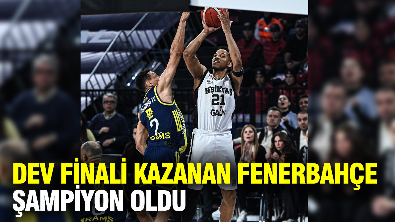 Tarık büyük oynadı: Fenerbahçe, Beşiktaş'ı yenerek Türkiye Kupası'nın sahibi oldu