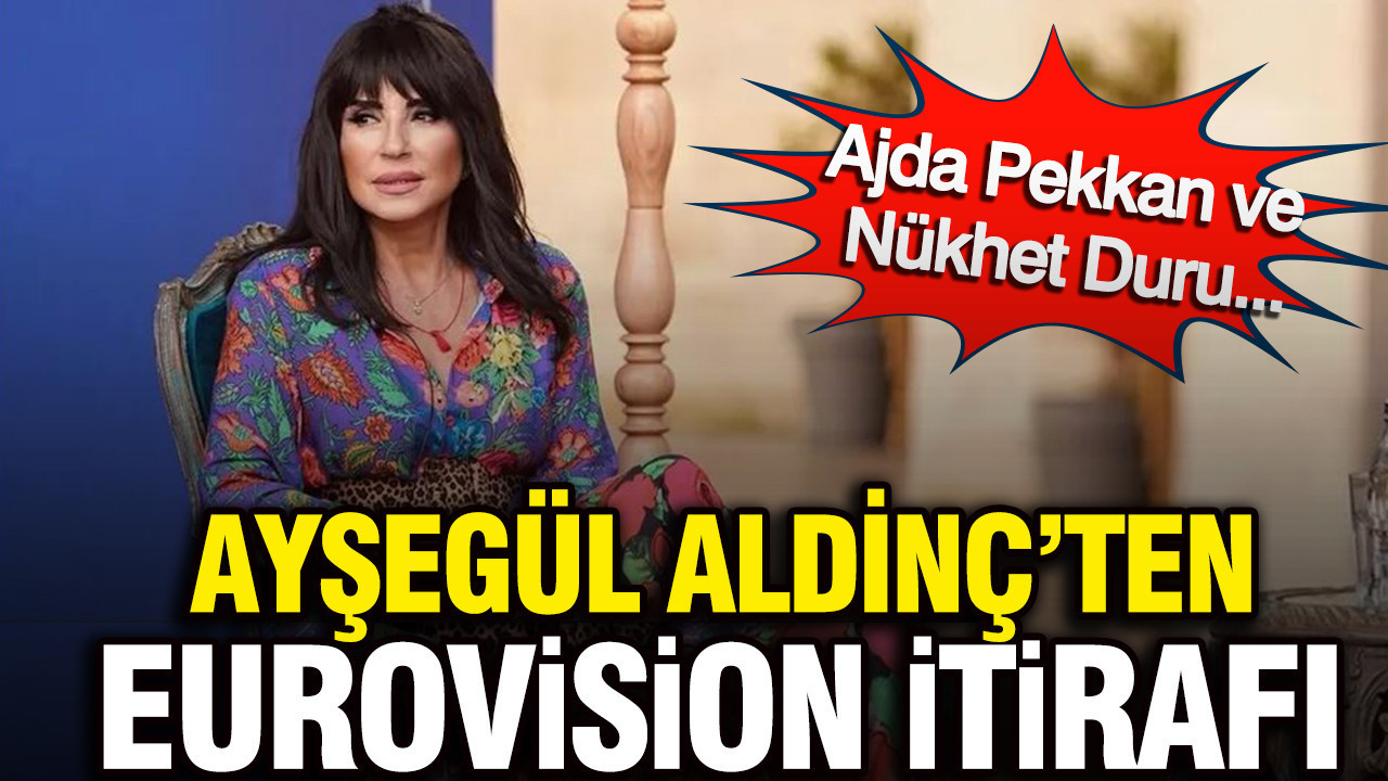 Ayşegül Aldinç’ten beklenmedik Ajda Pekkan ve Nükhet itirafı: 1981 Eurovision’un gizemi çözüldü