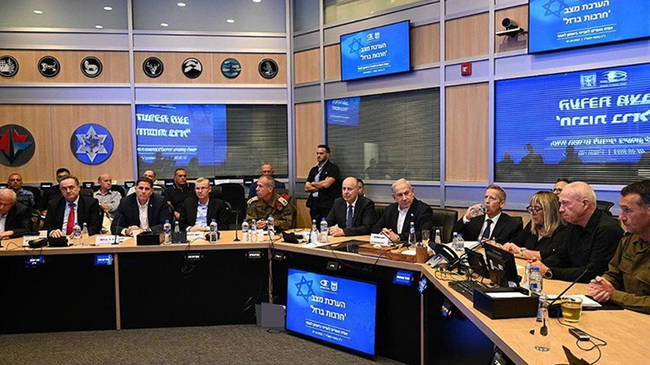 İsrail güvenlik kabinesi, ABD’nin İran'a olası saldırısı gündemiyle toplandı