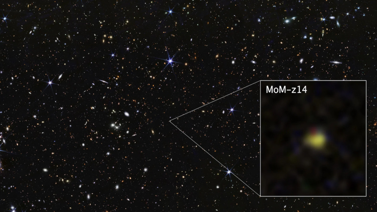 James Webb Teleskobu'ndan tarihi keşif: Evrenin en uzak galaksisi ortaya çıktı