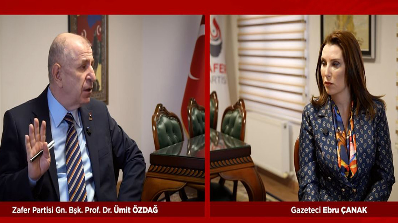 Ümit Özdağ: PKK Suriye'de devlete ortak oldu: Öcalan serbest bırakılacak