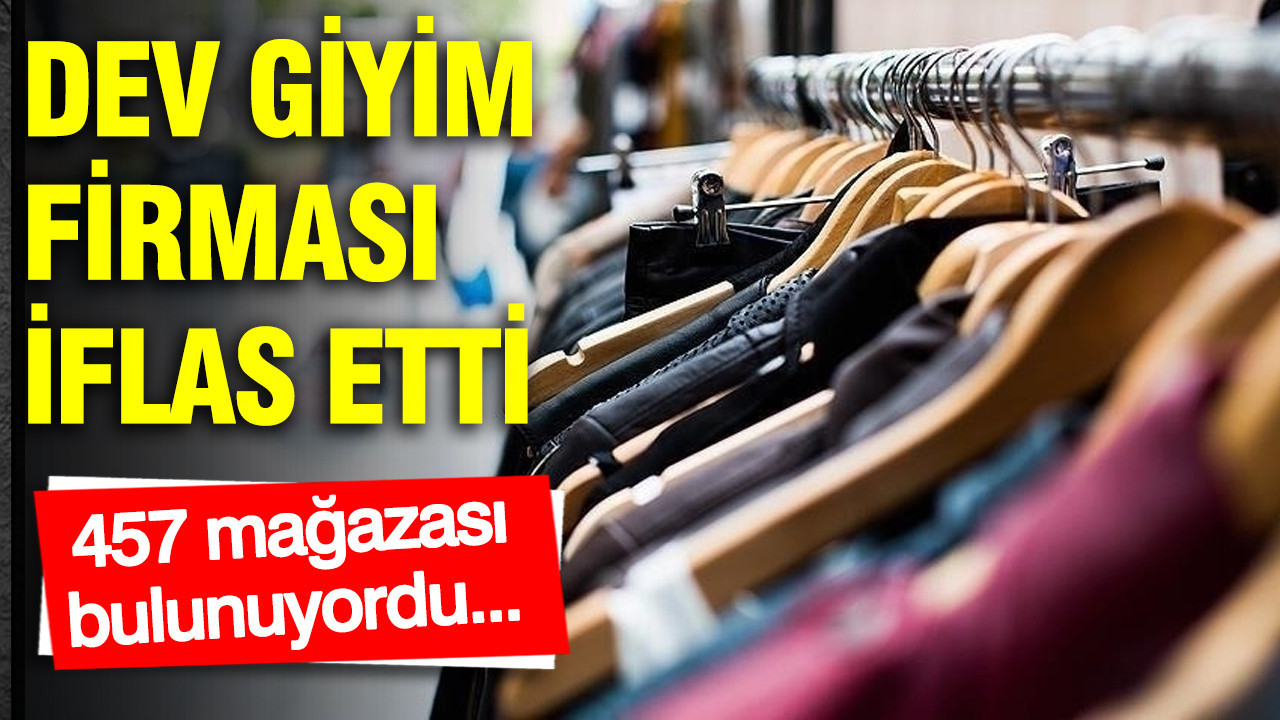 457 mağazası olan giyim firması iflas etti: 27 yıldır sektördeydi…