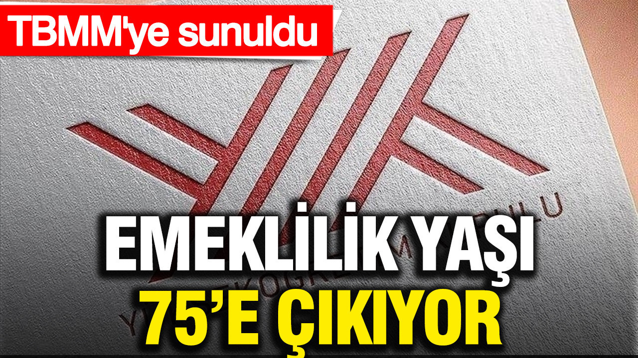 Akademide emeklilik yaşı 75'e çıkıyor: Meclis'e geldi