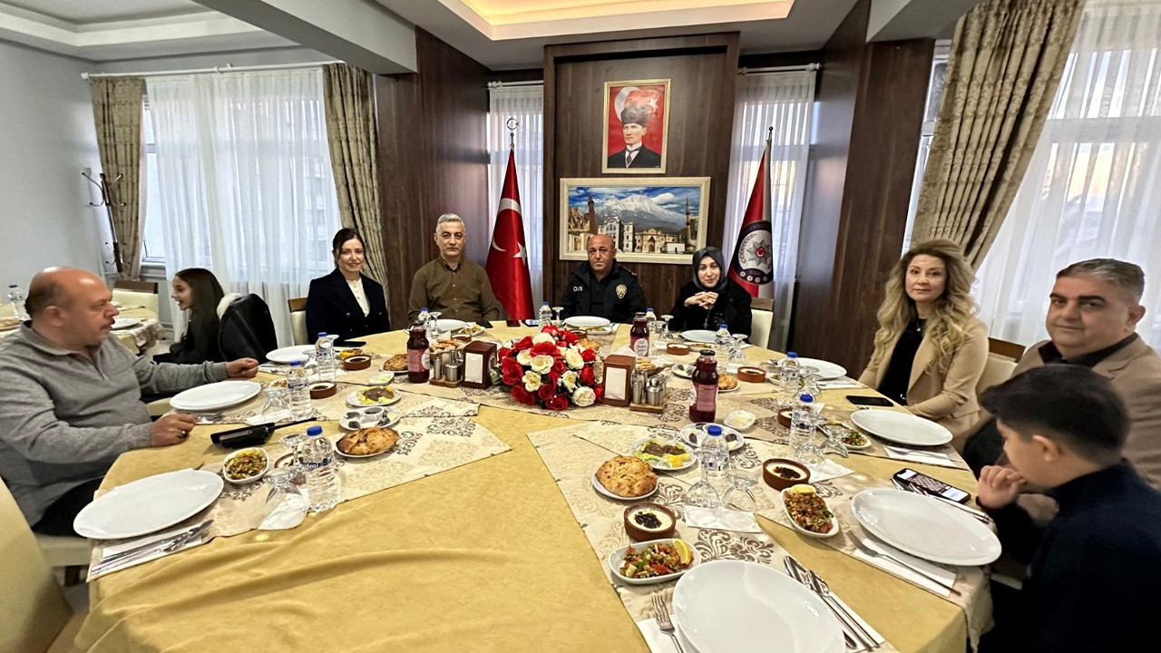 İl Emniyet Müdürü Bekir Demir personelle iftarda buluştu: Emniyet teşkilatı büyük bir ailedir