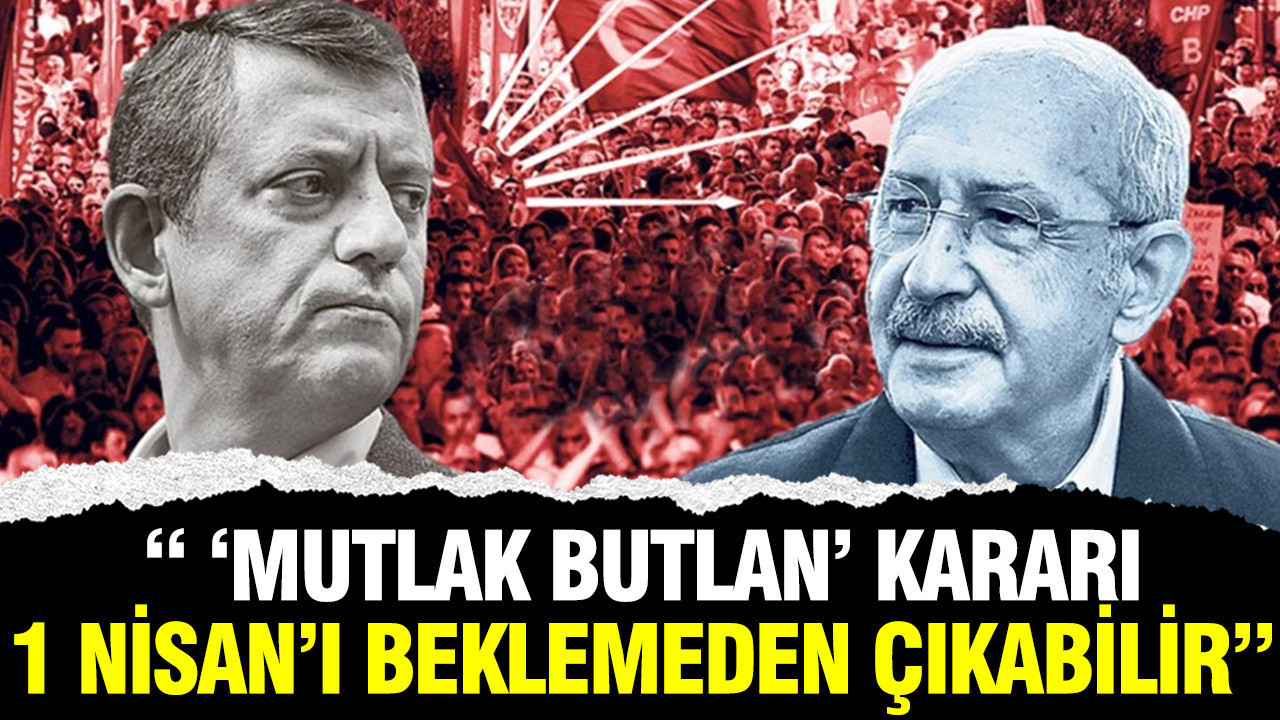 AKP'li Şamil Tayyar: ‘Mutlak butlan’ kararı 1 Nisan’ı beklemeden çıkabilir