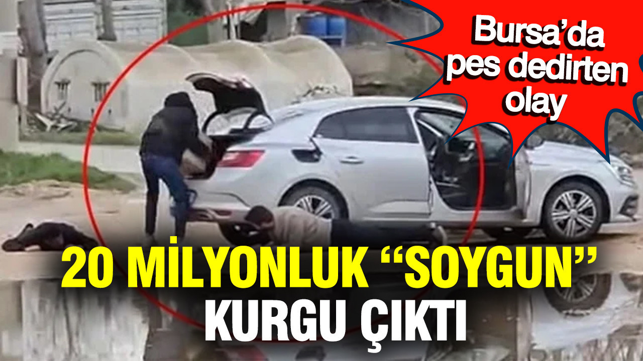 Bu kadarı da pes: 20 milyonluk “soygun” kurgu çıktı, 5 kişi tutuklandı