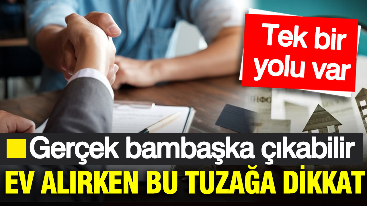 Ev alırken metrekare tuzağına dikkat edin: Gerçek tapuya bakınca anlaşılabiliyor