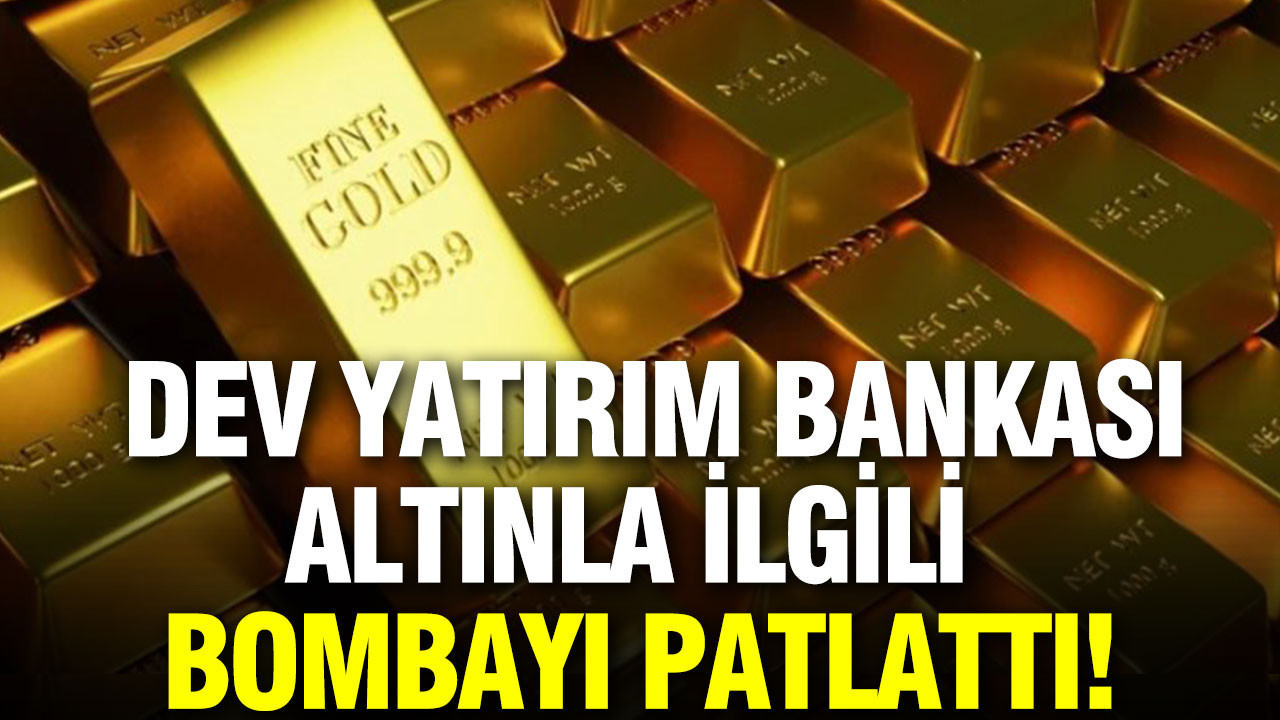 Dev yatırım bankası JP Morgan 2026 altın fiyat tahminini açıkladı