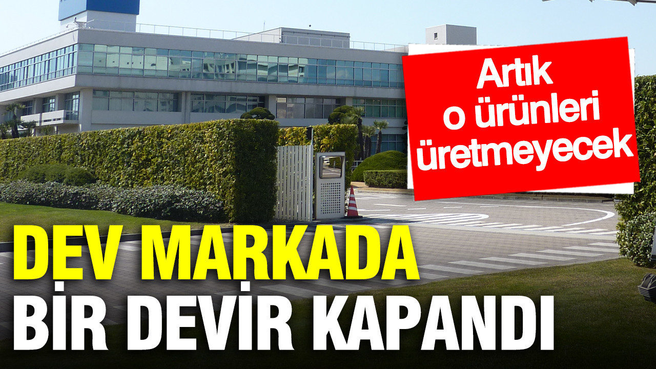 Panasonic artık üretmeyeceğini açıkladı: Bir dönem sona eriyor