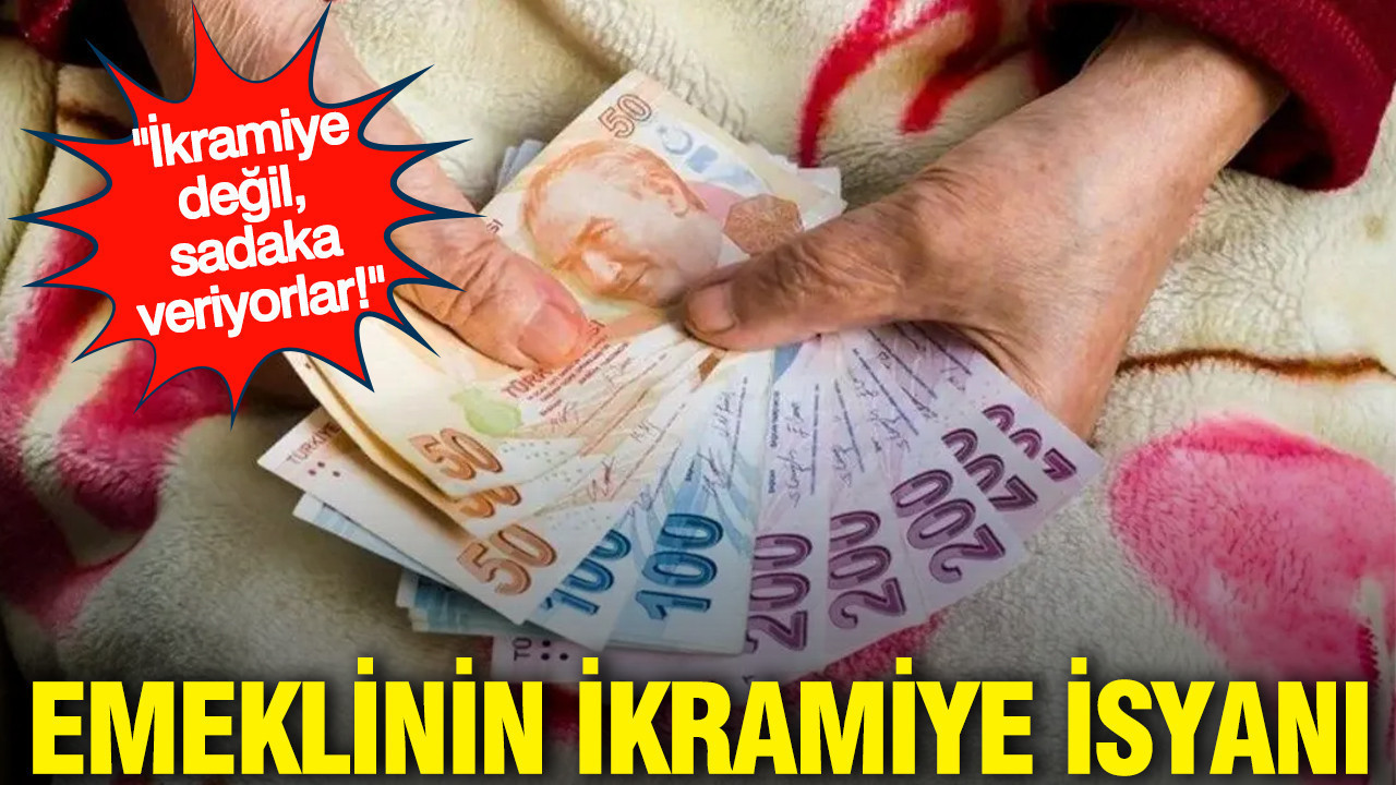 Emeklinin bayram isyanı: "İkramiye değil, sadaka veriyorlar!"