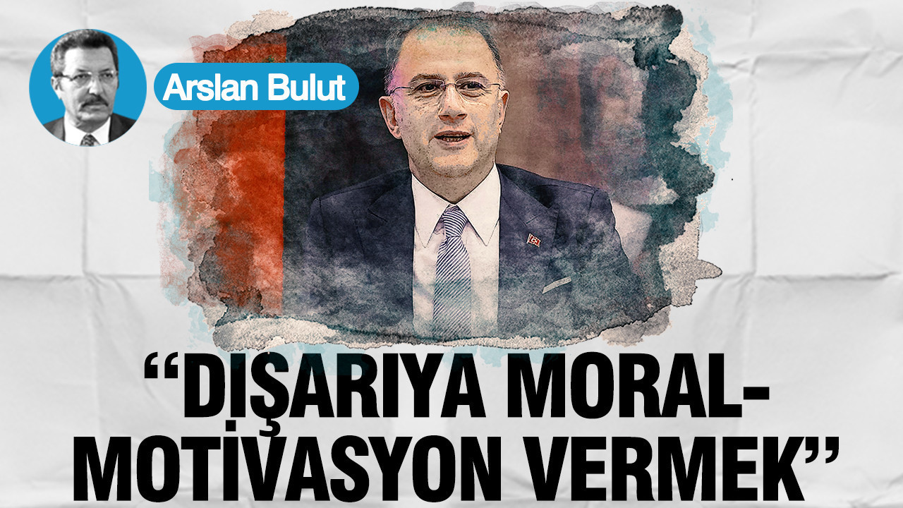 “Dışarıya moral-motivasyon vermek”