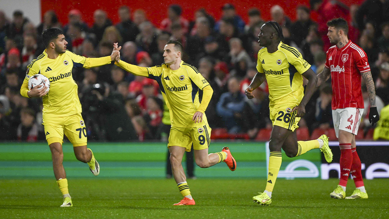 Fenerbahçe Avrupa Ligi'ne Nottingham Forest deplasmanında kazanarak veda etti