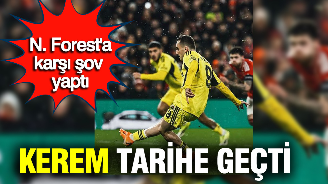 Kerem Aktürkoğlu tarihe geçti: Avrupa'da gol rekoru